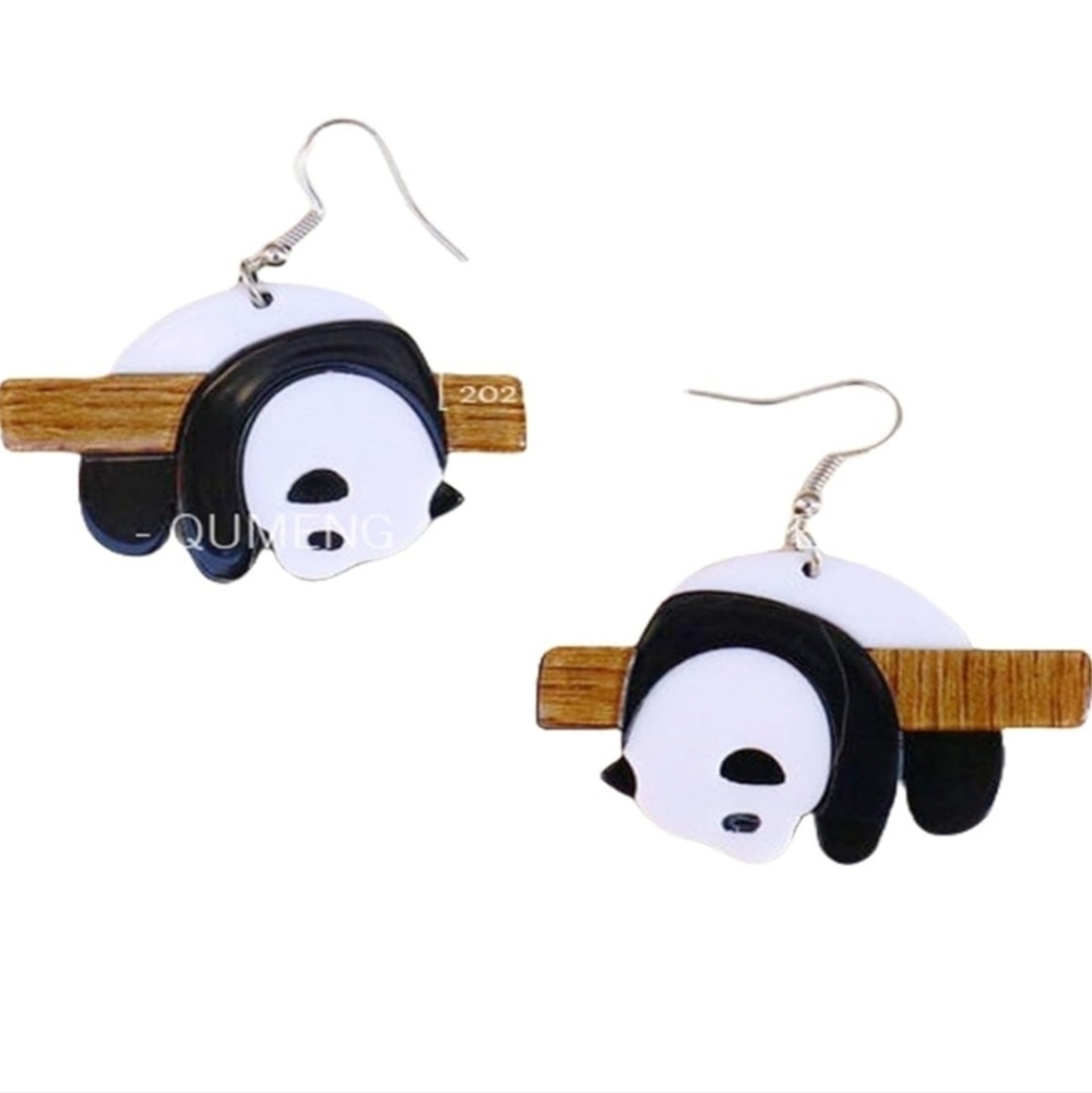 Cute Panda Earrings